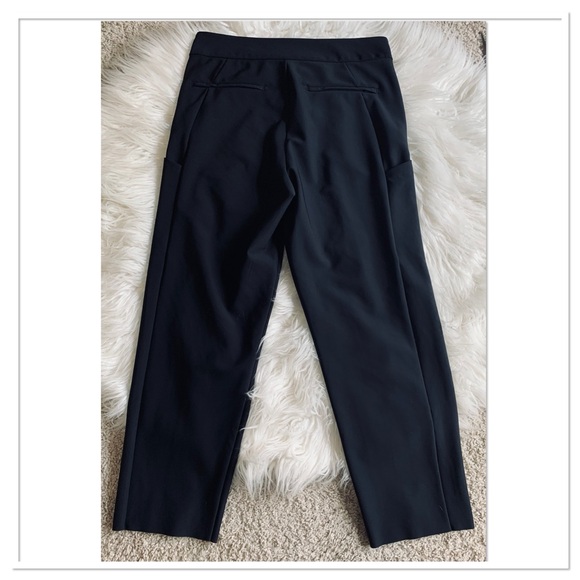 Athleta Stellar Straight Crop Pants Black Size 8 - Picture 4 of 9